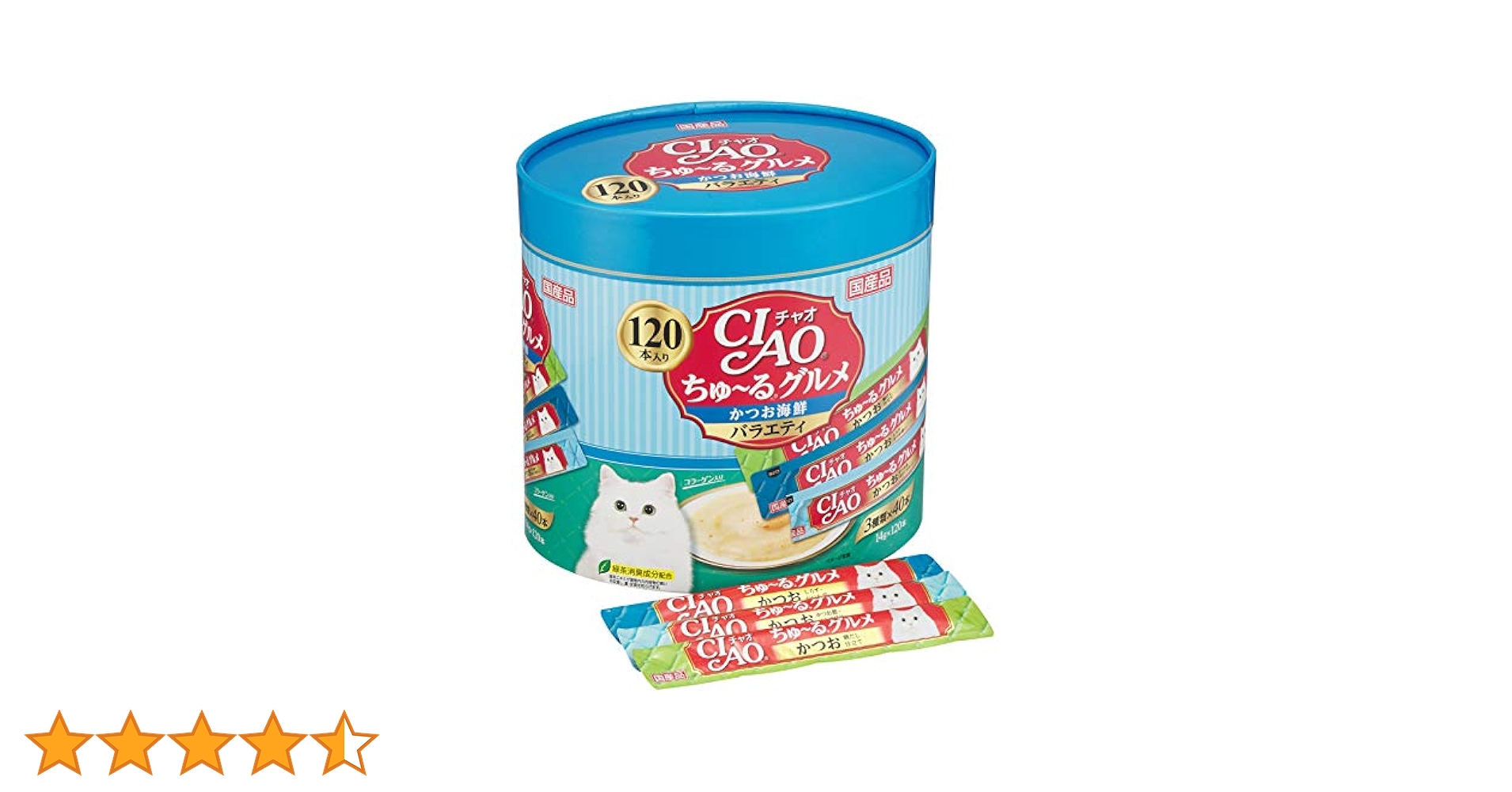 猫用おやつ　CIAOちゅ〜るグルメ 6箱360本 Amazon.co.jp: チャオ (CIAO) ちゅ~るグルメ バラエティ 60本 猫